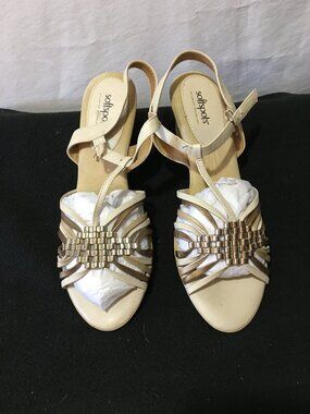SoftSpots Strappy Heeled Sandals